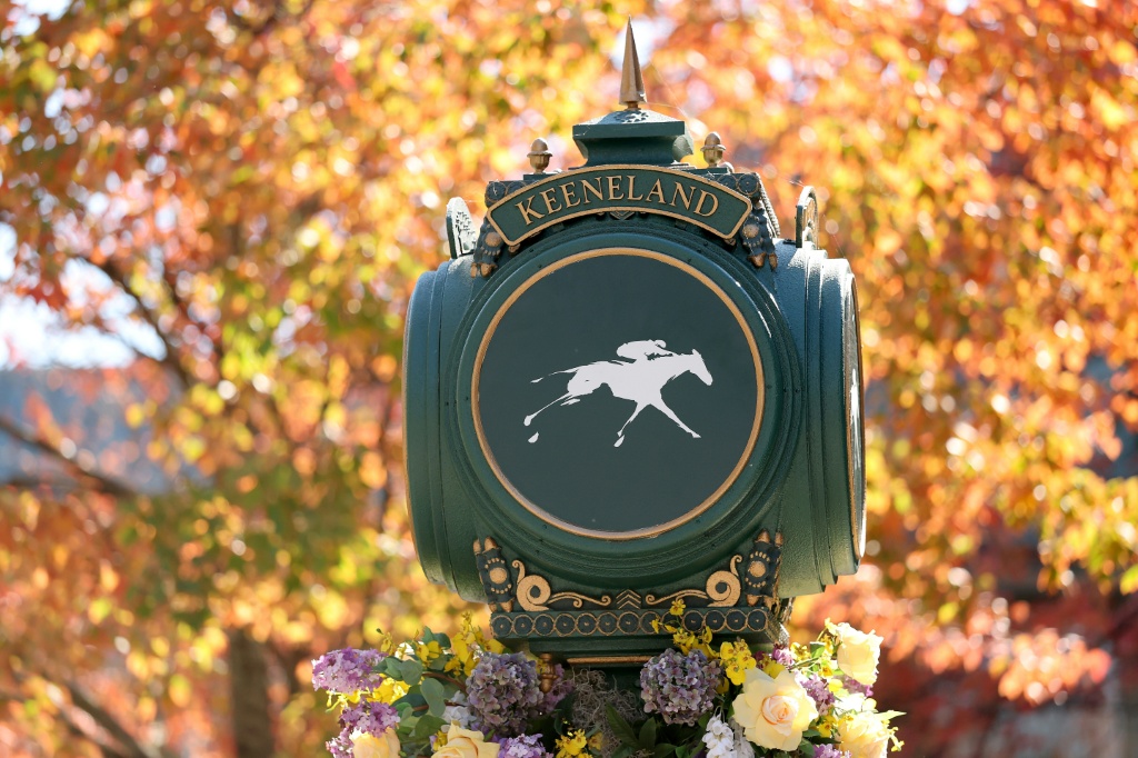 A general view ahead of the 43rd Breeders' Cup at Keeneland Race Course in Lexington, Kentucky — Michael Reaves