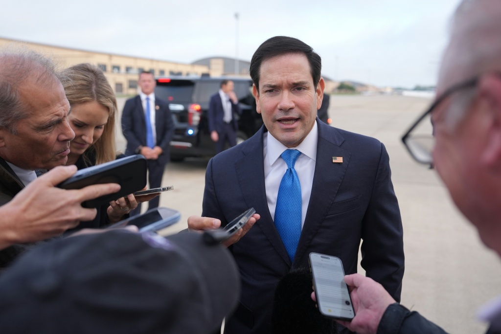 Secretary of State Marco Rubio's lightning visit to Iceland comes after the US signed a security pact with Denmark and Greenland last month — Mark Schiefelbein / AFP