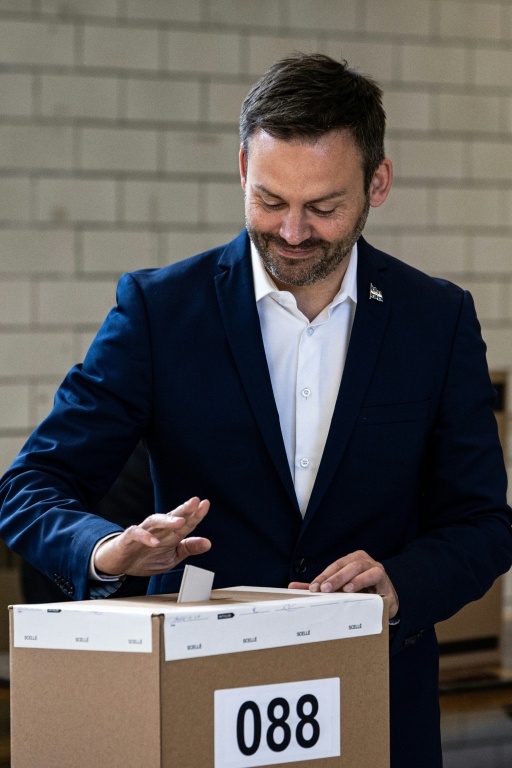 Leader of the Parti Quebecois (PQ) Paul St-Pierre Plamondon would become Quebec's next premier if his separatist party wins Monday's election — ANDREJ IVANOV / AFP