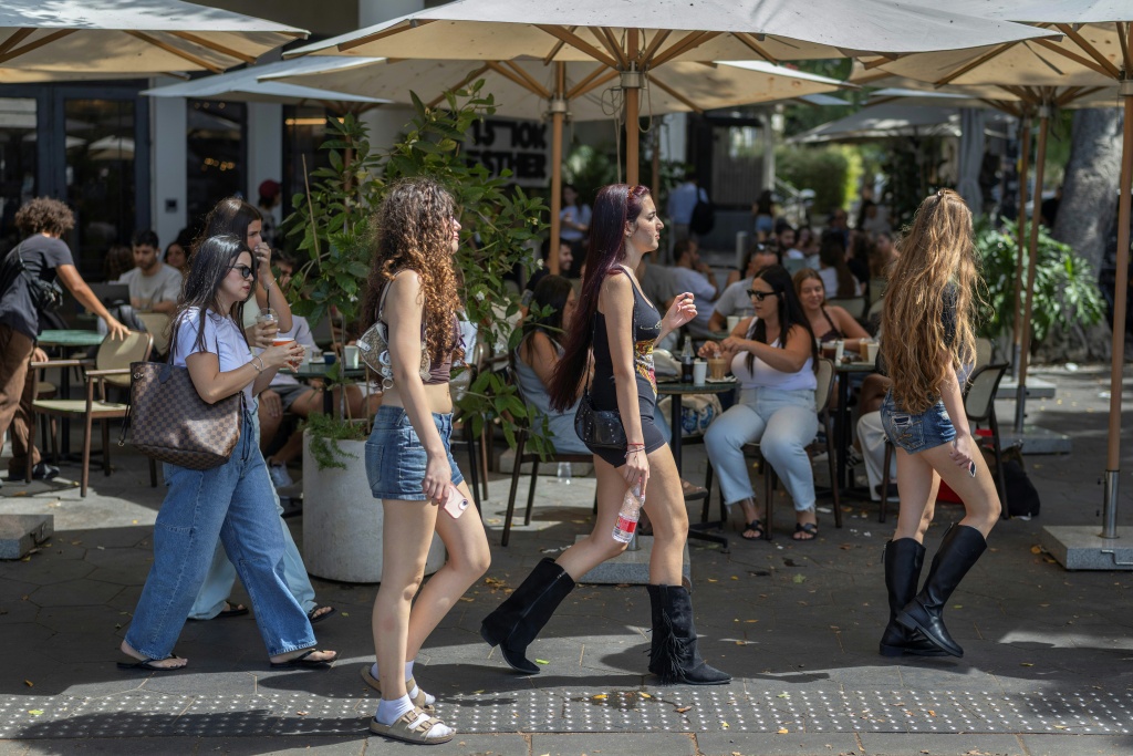 The right-wing turn of Israeli Jewish youth has been building for around two decades, said pollster and analyst Dahlia Scheindlin — Ilia YEFIMOVICH / AFP