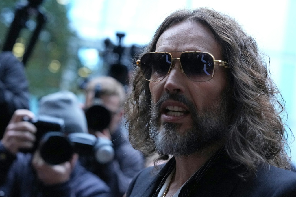 Brand has denied seven charges of rape and sexual assault against six women between 1999 and 2009 — Ben Stansall / AFP
