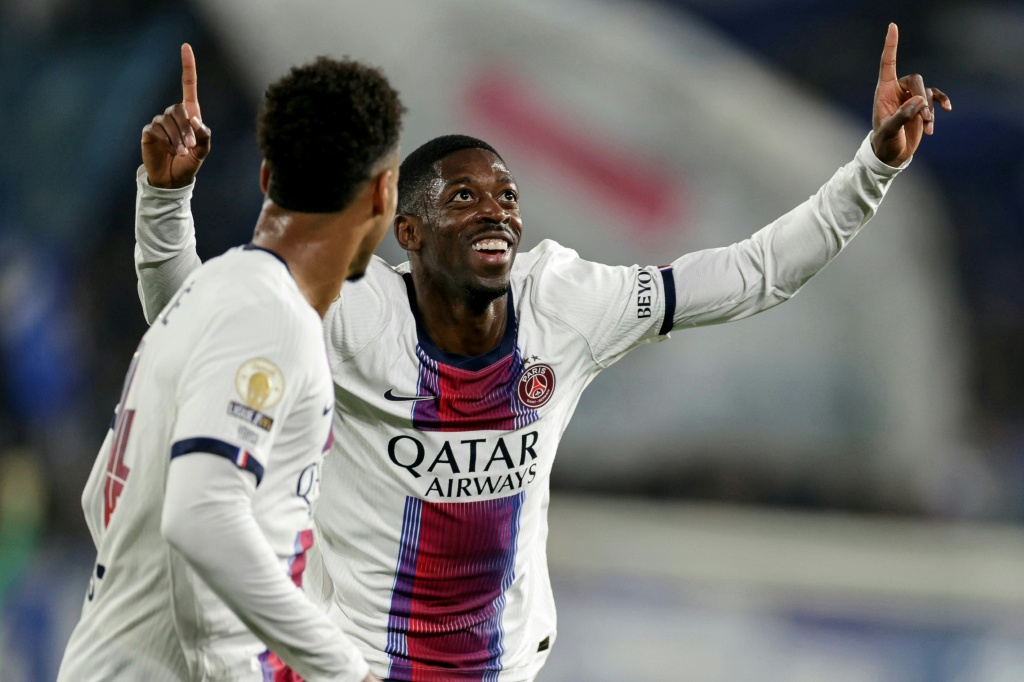 PSG fight back to beat Strasbourg after Dembele penalty miss