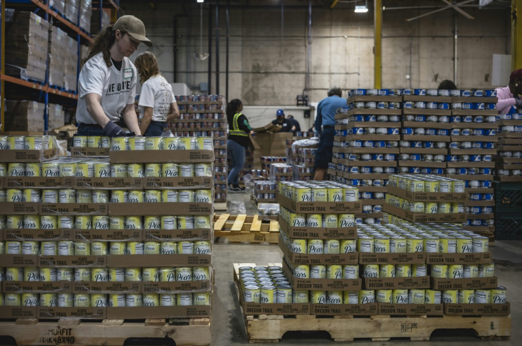 Under President Donald Trump, the Republican-led US Congress curtailed eligibility criteria for federal food assistance, and required states to step up oversight under the threat of heavy fines — Olivier Touron / AFP