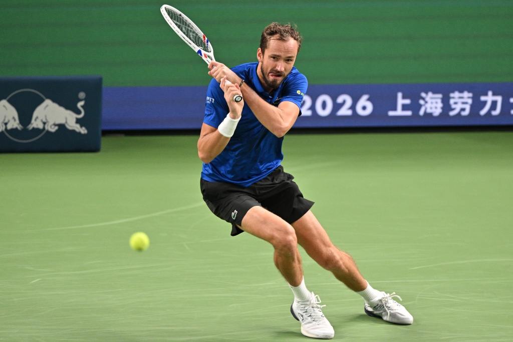 Medvedev beats Paul to face Jodar in Shanghai Masters semis