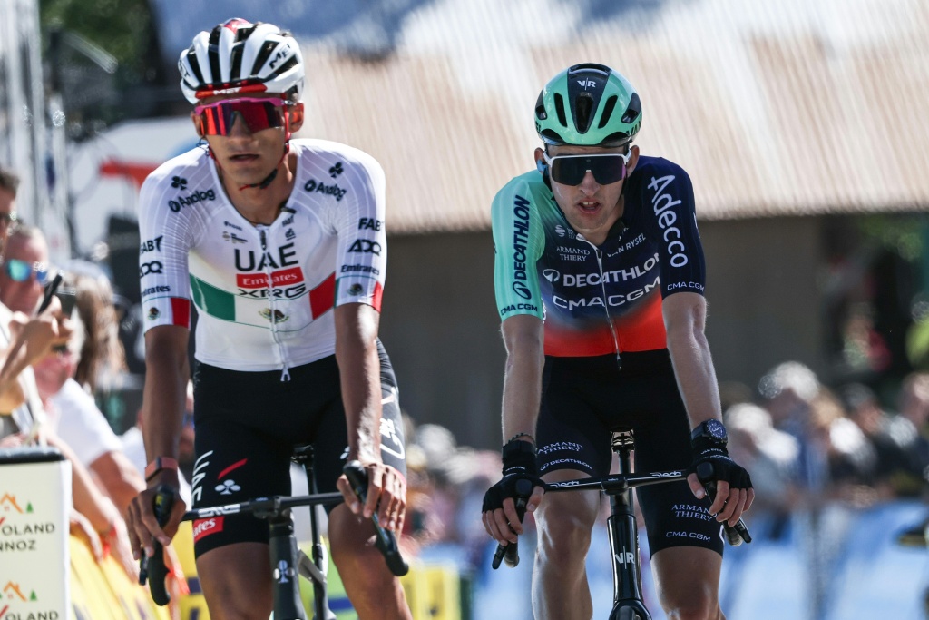 Mexican Isaac Del Toro and Frenchman Paul Seixas will be among the favourites in Lombardy — Anne-Christine POUJOULAT / AFP