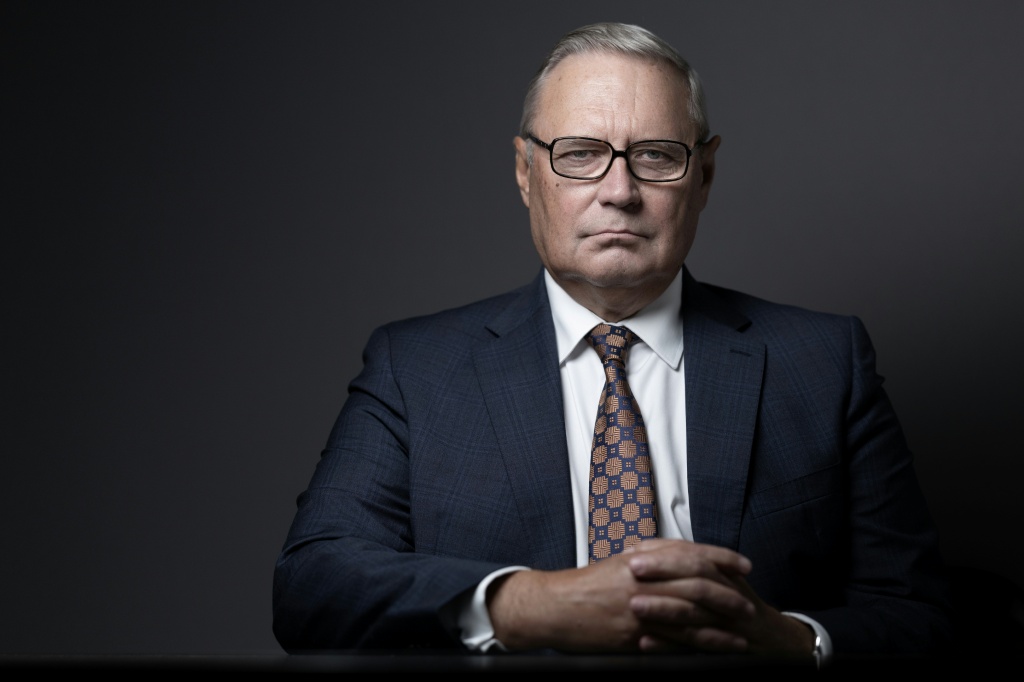 Like for many others, the start of the war was a shock for Mikhail Kasyanov — JOEL SAGET / AFP