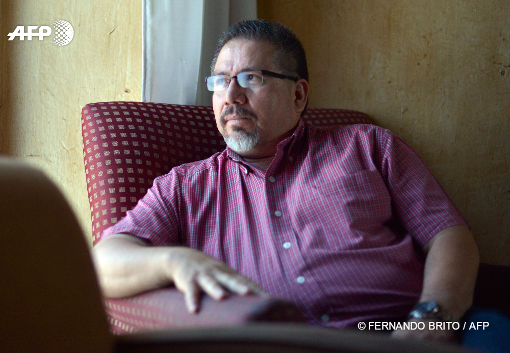 Portrait de Javier Valdez, daté du 23 mai 2013. © FERNANDO BRITO / AFP Portrait de Javier Valdez, daté du 23 mai 2013. © FERNANDO BRITO / AFP