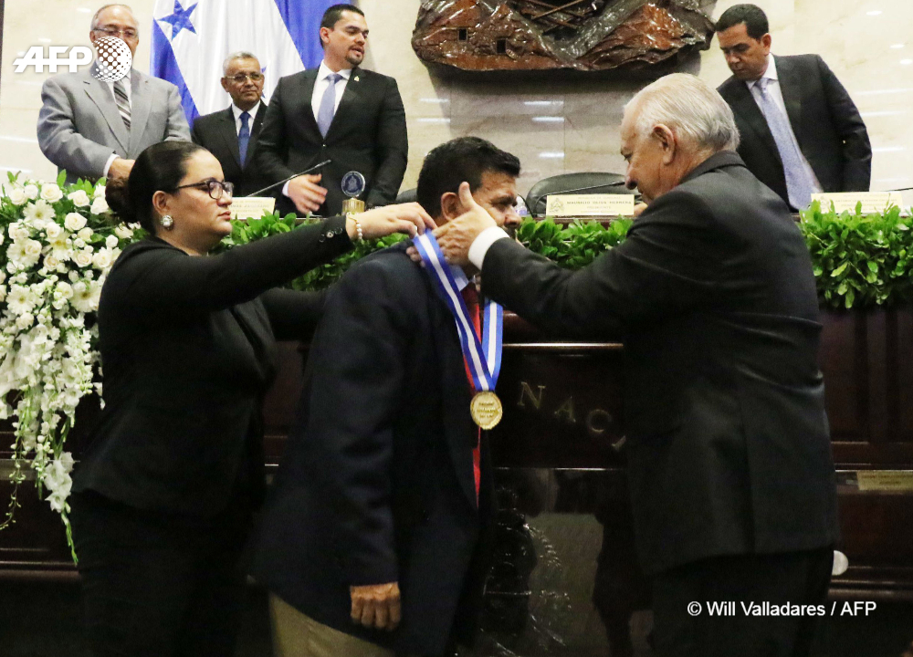 © Will Valladares / AFP Orlando Sierra, de l'AFP, photographe de l'année au Honduras