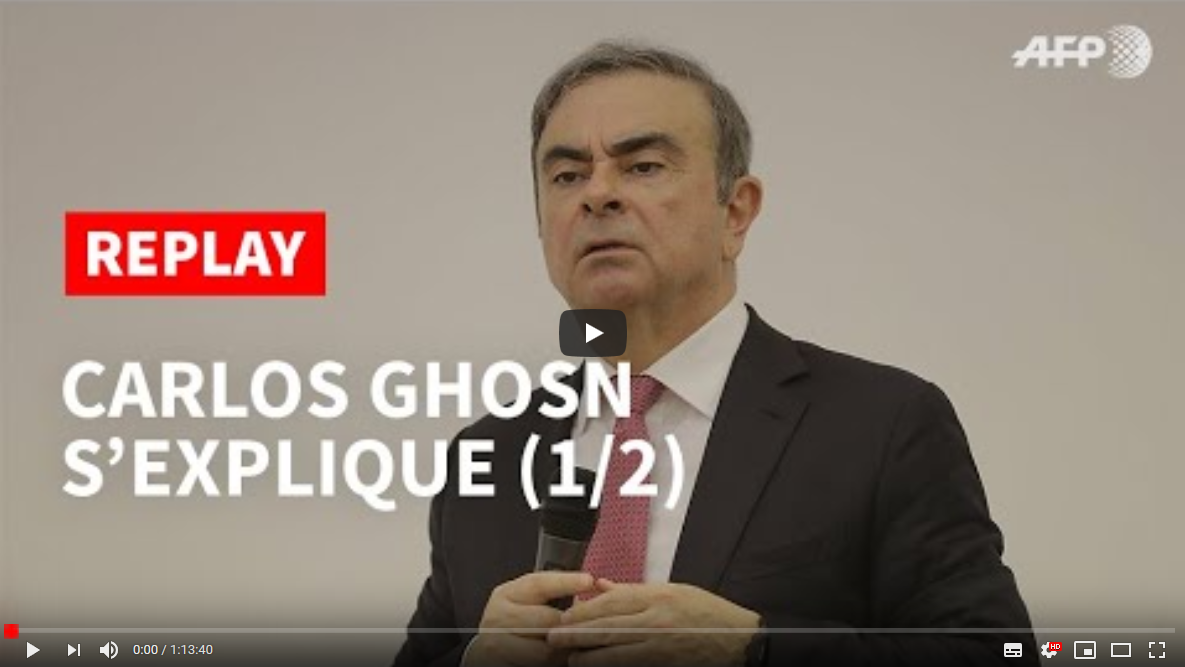 Les 10 vidéos AFP les plus regardées sur YouTube entre le 6 et le 12 janvier 2020 | AFP.com