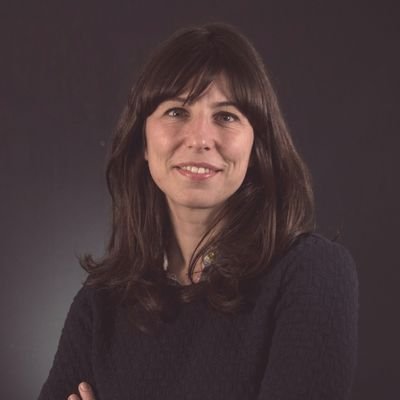 Portrait of AFP journalist Elodie Cuzin