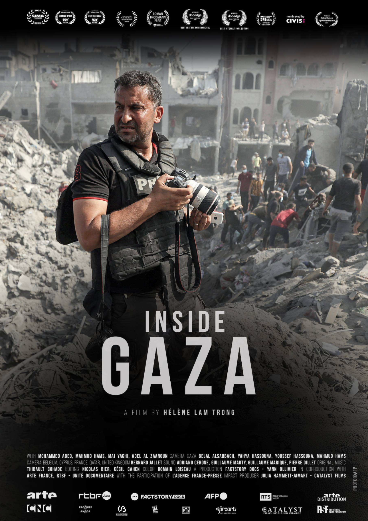 Affiche du film Inside Gaza