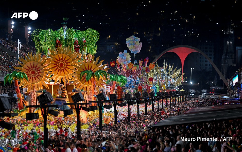 Rio's Carnival parade, Brazil
