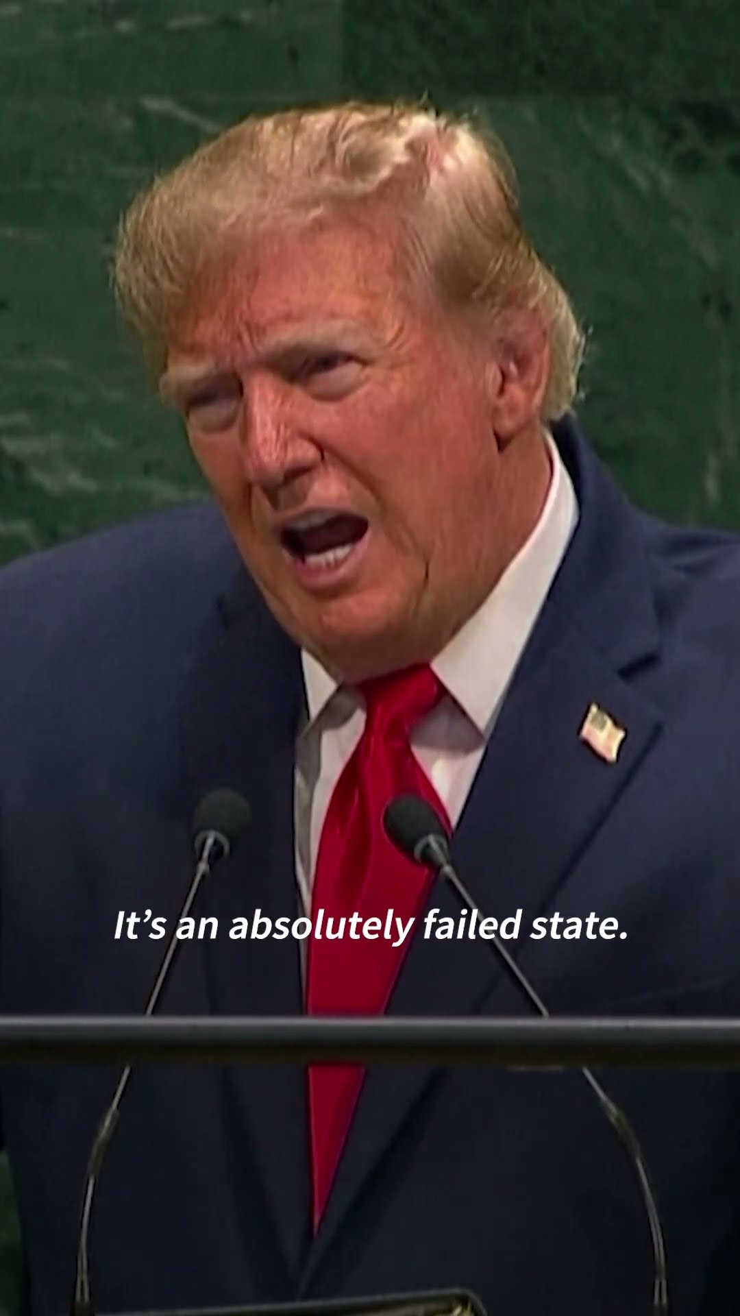 Cuban delegation leaves as Trump tells UN that Cuba’s regime will fall | AFP