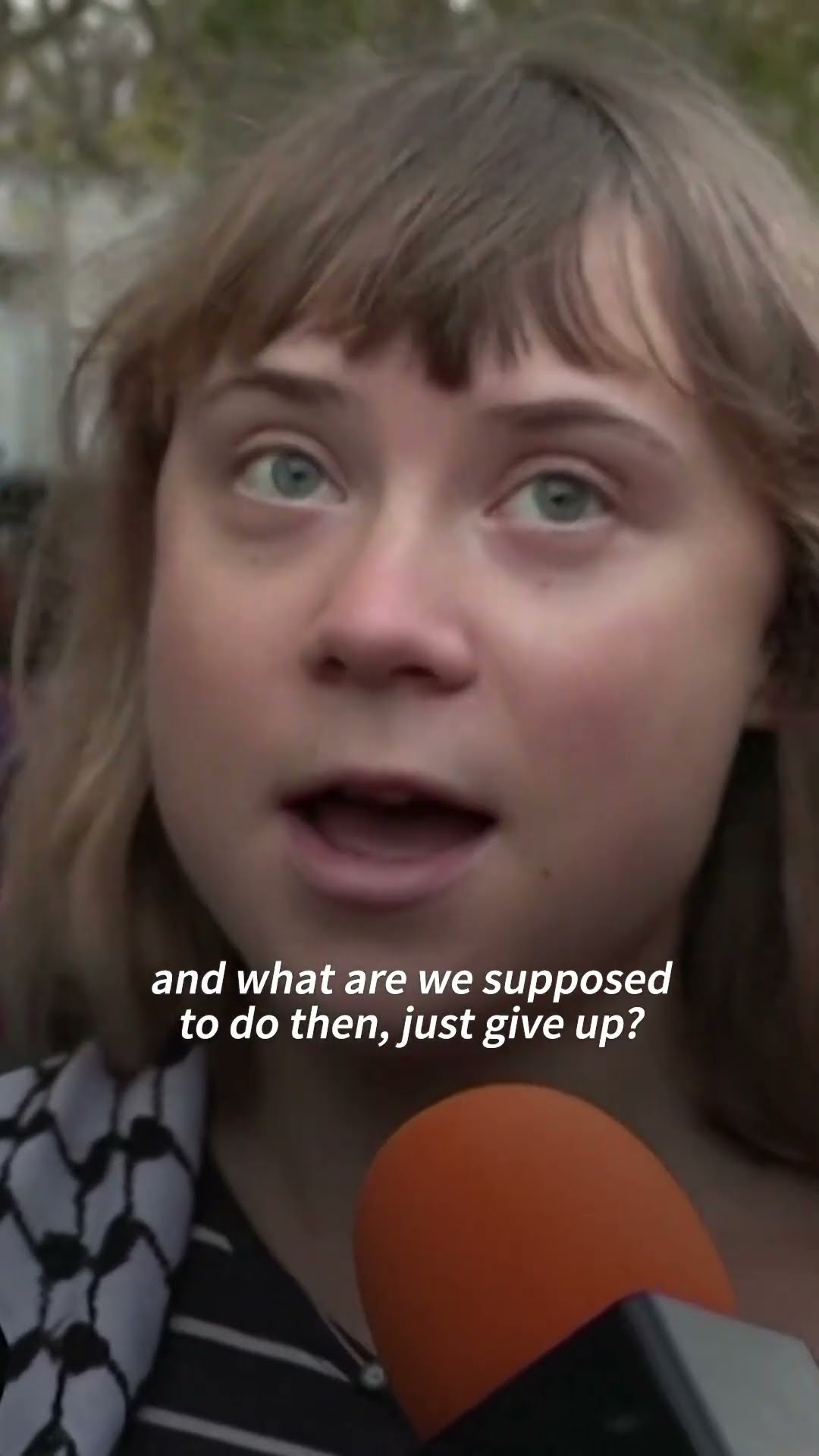 Greta Thunberg “incredibly proud” of French students as she joins protests | AFP
