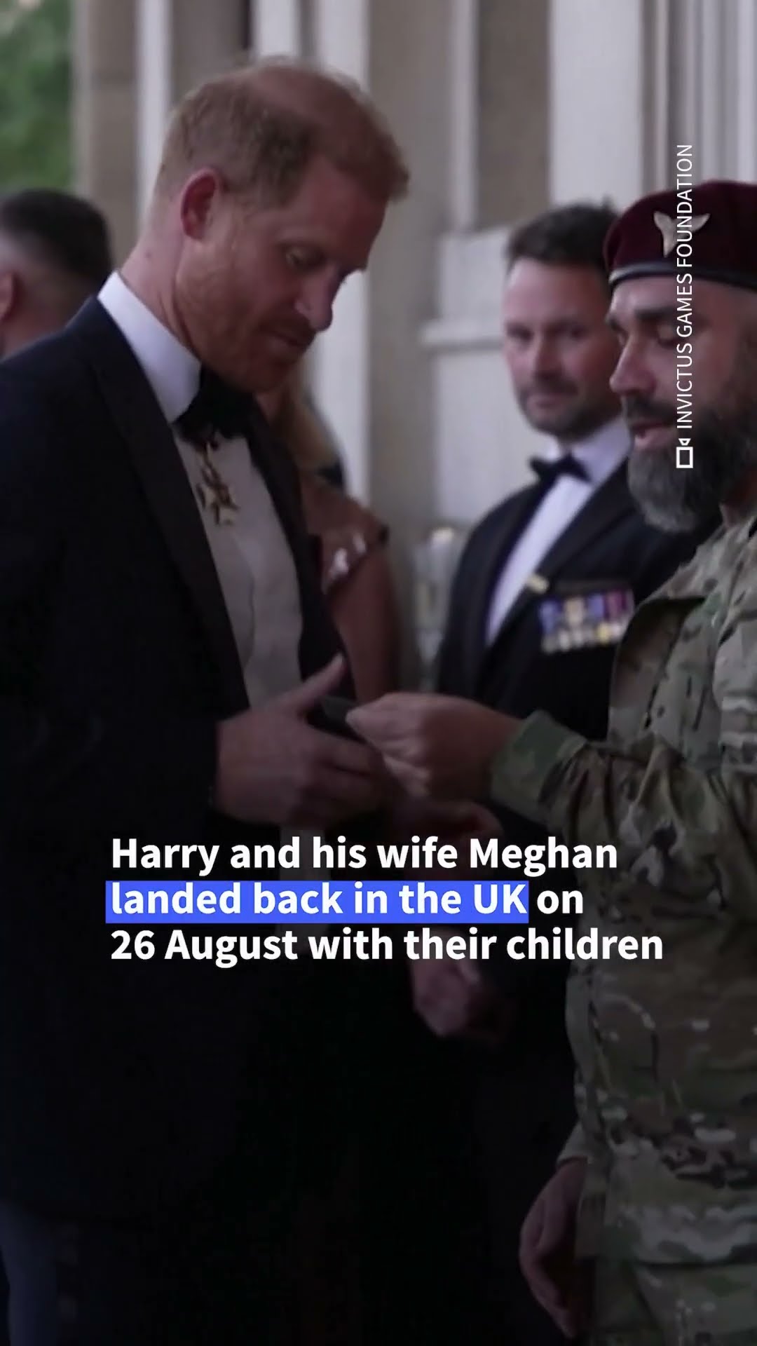 Prince Harry makes first public appearance since return to UK | AFP