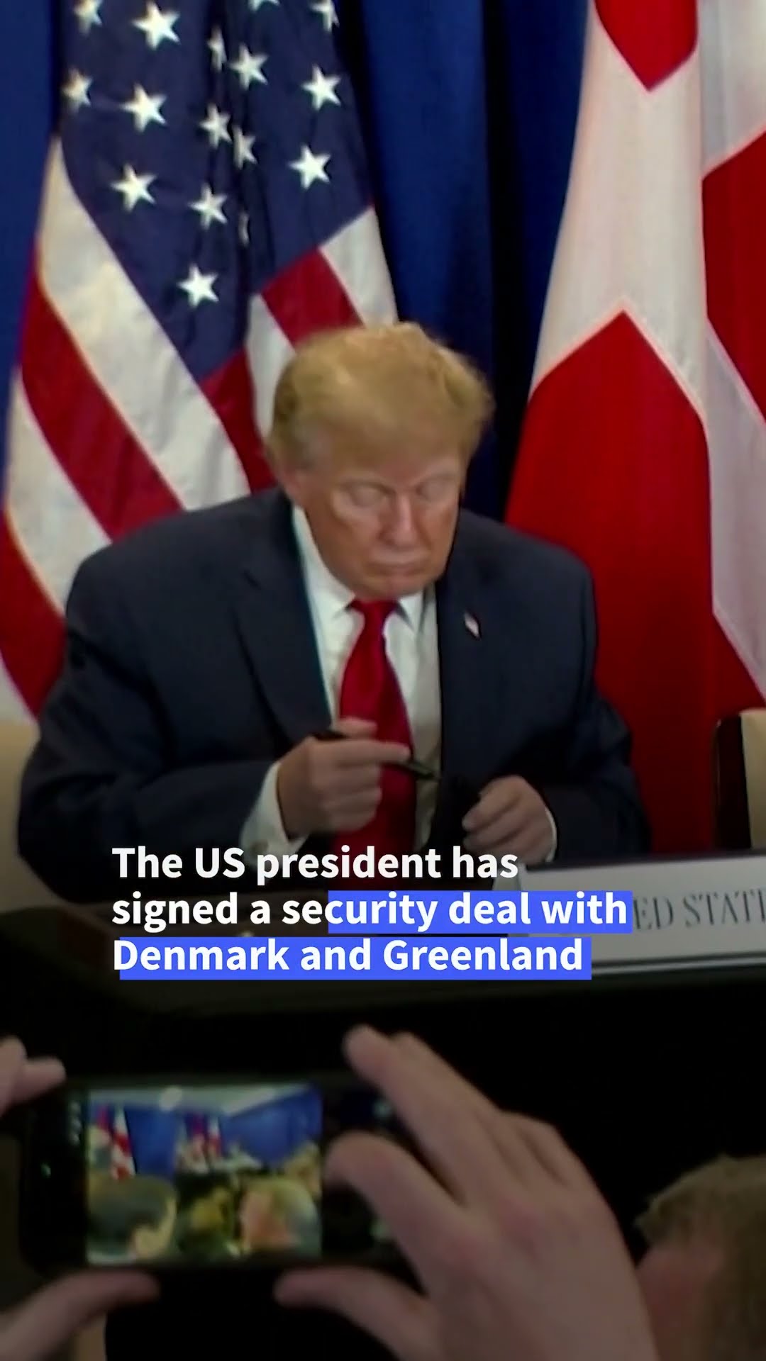 Trump signs security deal with Greenland, Denmark | AFP