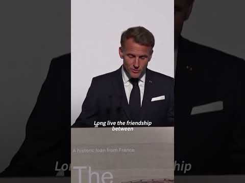 Macron, Charles hail UK-France ties at Bayeux Tapestry opening in London | AFP