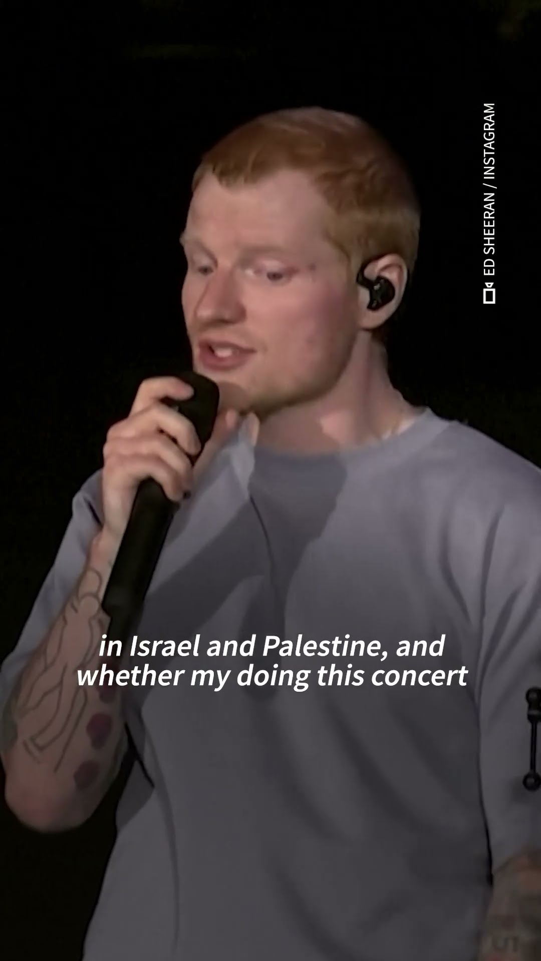 Singer Ed Sheeran says Gaza situation 'unjustifiable' following controversy | AFP