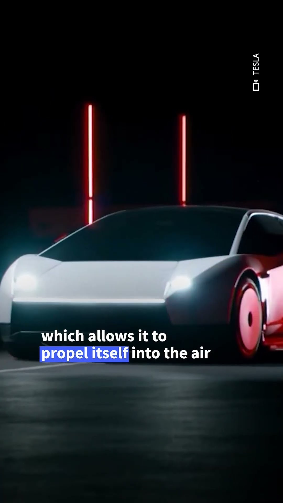 Elon Musk unveils Tesla's 'flying' car | AFP