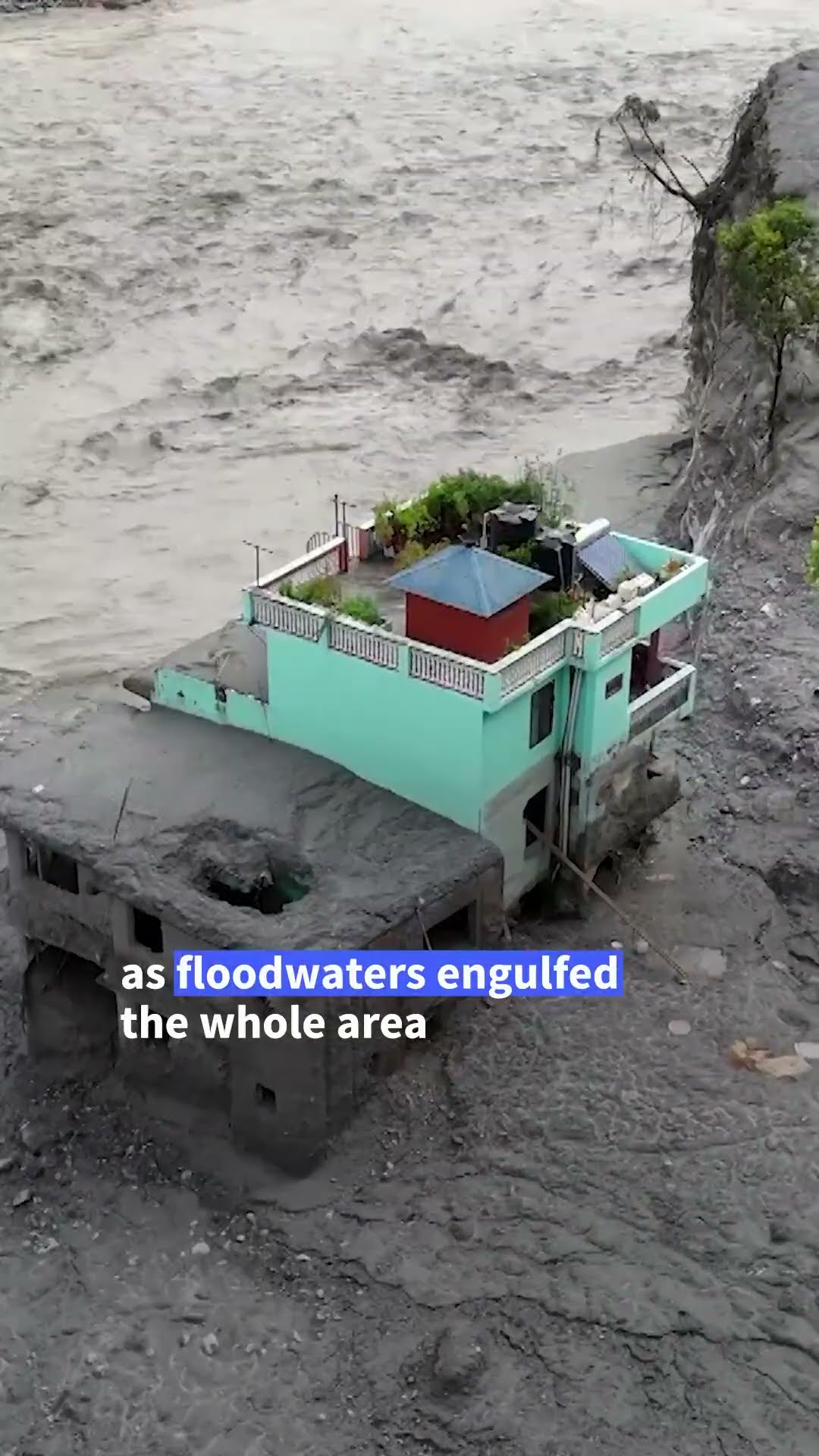 The ‘miracle house’ which withstood deadly Nepal floods | AFP