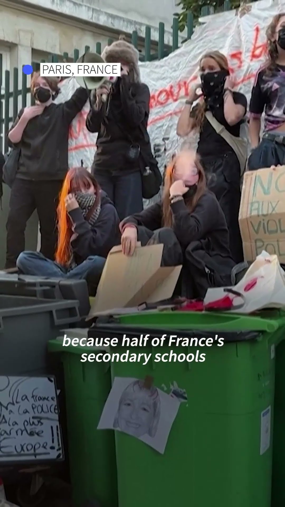 French students blockade schools to demand more resources | AFP
