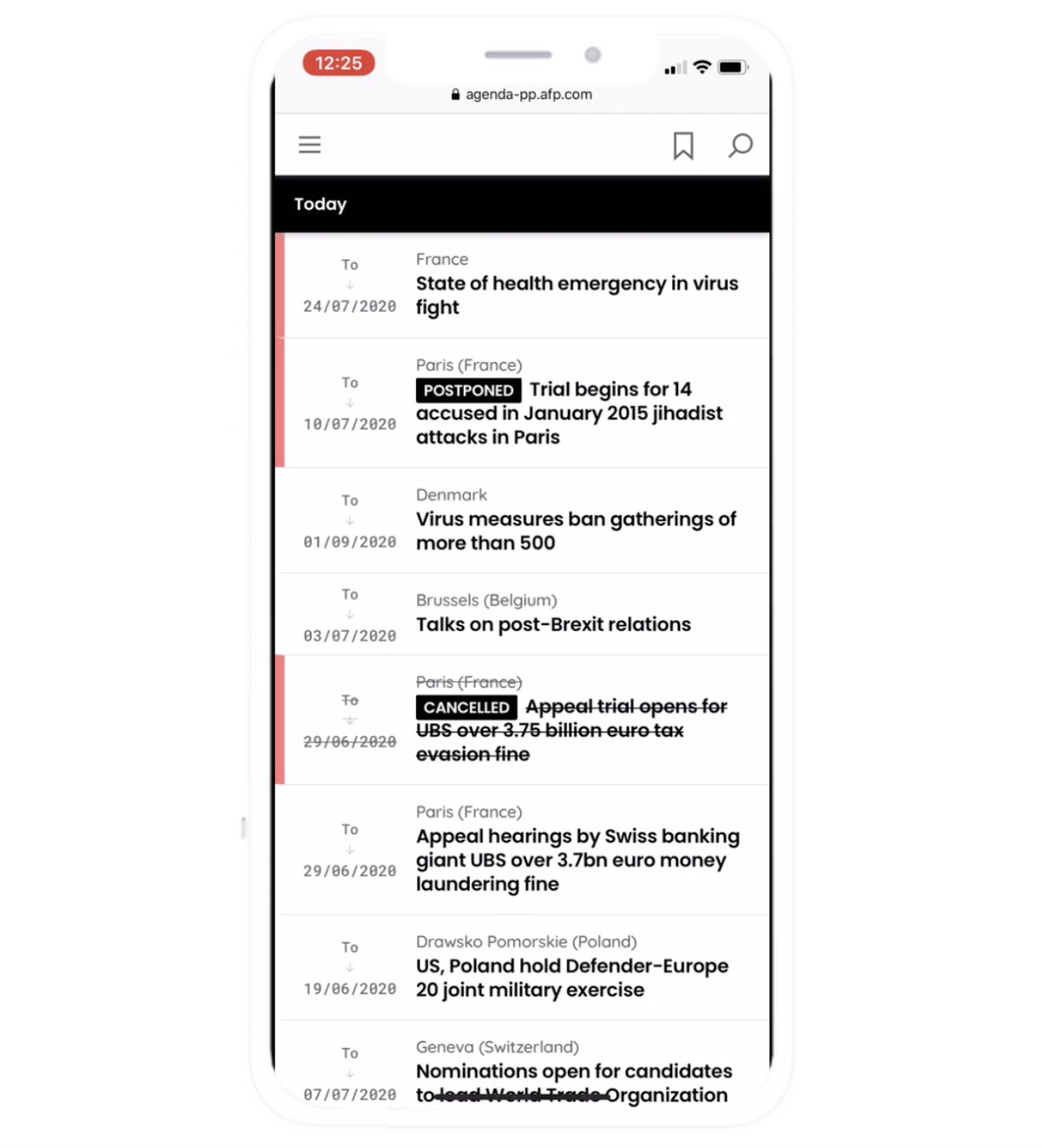 Feedback-AFPAgenda