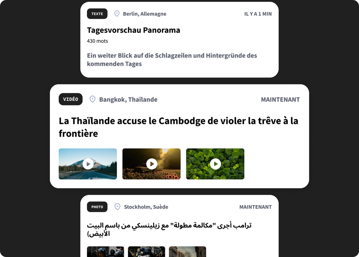 couverture afp news