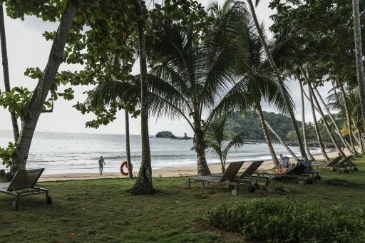 Principe is a mountainous volcanic island, bordered by pristine beaches and whose tropical forest is home to a wealth of endemic species — Daniel BELOUMOU OLOMO / AFP