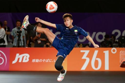 Myanmar win first Asian Games teqball gold as Spain great Puyol watches