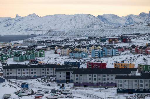 La ville de Nuuk, au Groenland, le 22 janvier 2026 — Jonathan NACKSTRAND / AFP