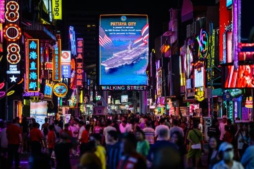Their arrival raised hopes for businesses in Pattaya, a city known for its beaches and nightlife -- as well as its seedy reputation as a hub for sex tourism — ANTHONY WALLACE / AFP