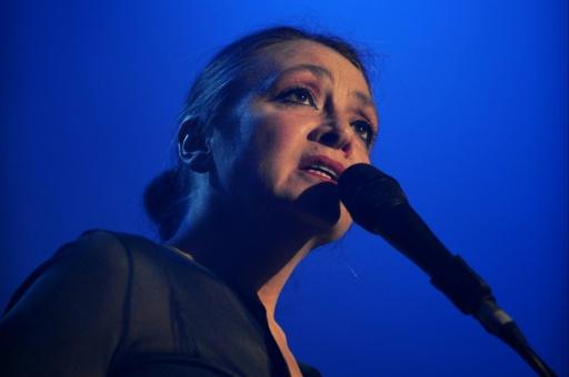 Catherine Ringer des Rita Mitsouko à Bourges le 23 avril 2014 — GUILLAUME SOUVANT / AFP