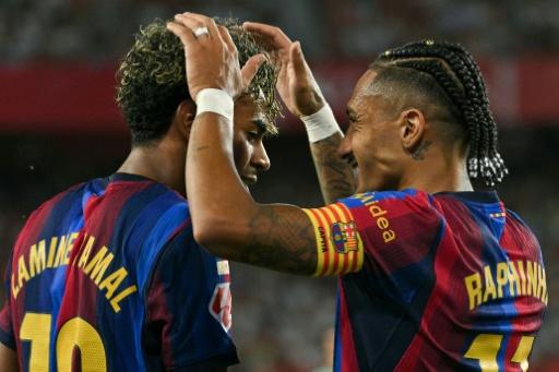 Nächster Dreierpack: Raphinha schießt Barca in Sevilla zum Sieg