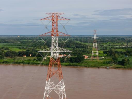Laos exported around two-thirds of its total generated electricity in 2023, the World Bank says — - / AFP