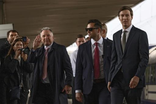 El presidente ruso, Vladimir Putin, se reunió con los enviados estadounidenses Steve Witkoff y Jared Kushner el 5 de septiembre de 2026. La fotografía fue distribuida por la agencia estatal rusa Sputnik — Mikhail METZEL / AFP