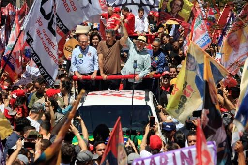 Lula, a global leftist icon, is seeking a fourth term after his dramatic return to office in 2023, following a stint in jail on corruption convictions that were later annulled — Miguel SCHINCARIOL / AFP