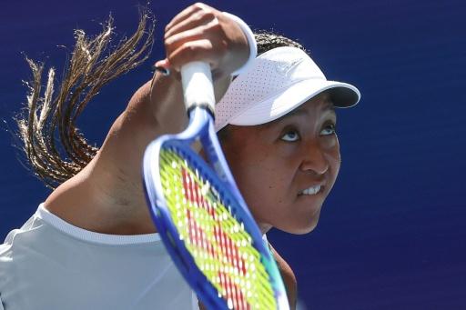 Japan's Naomi Osaka is through to the third round of the US Open — KENA BETANCUR / AFP