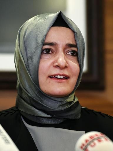 Fatma Betul Sayan Kaya  resigned over the weekend — OZAN KOSE / AFP