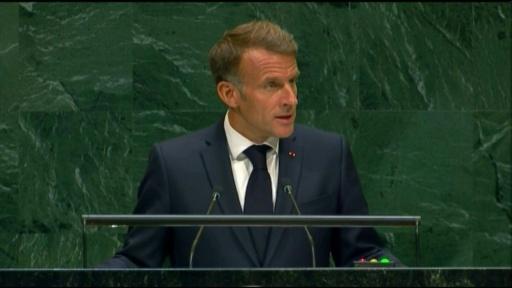 Macron appelle à redonner toute sa place à l'ONU face à "la loi de la jungle"