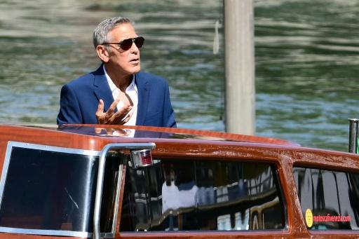 El actor estadounidense George Clooney llega al Lido de Venecia para la 83ª edición de la Mostra, el 2 de septiembre de 2026 — Stefano RELLANDINI / AFP