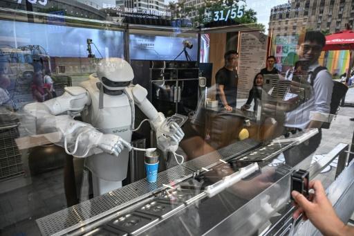 Strong overseas shipments have offered a key lifeline for the Chinese economy in recent months — Jade GAO / AFP