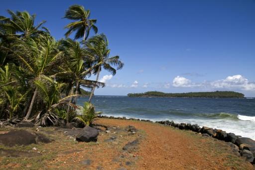 Les îles du Salut, au large de Kourou, le 13 février 2010 en Guyane — JODY AMIET / AFP