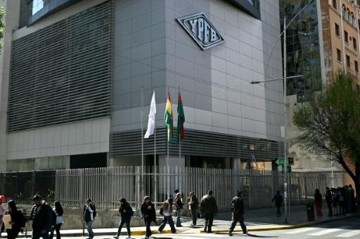 Le siège de la société publique bolivienne Yacimientos Petrolíferos Fiscales Bolivianos (YPFB), le 2 septembre 2026 à La Paz — AIZAR RALDES / AFP