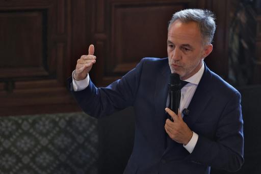 Le maire socialiste de Paris Emmanuel Gregoire à Paris le 18 mai 2026 — Kenzo TRIBOUILLARD / AFP