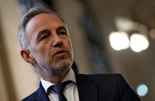 Le maire de Paris Emmanuel Grégoire à Paris le 18 mai 2026 — Kenzo TRIBOUILLARD / AFP