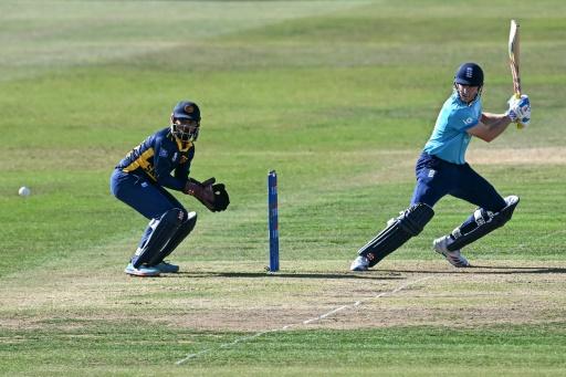 Sri Lanka's Colombage strikes on debut as England dismissed for 265 in first ODI