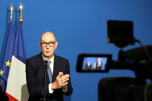 Le ministre de l'Economie Roland Lescure, lors d'une conférence de presse à Paris, le 15 septembre 2026 — Ludovic MARIN / AFP