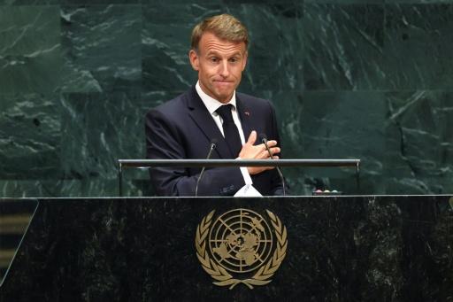 Frente à 'lei da selva', Macron pede que mundo se mantenha 'firme junto à ONU'