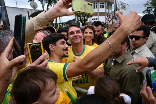Brazil's Flavio Bolsonaro turns scandal into poll gains