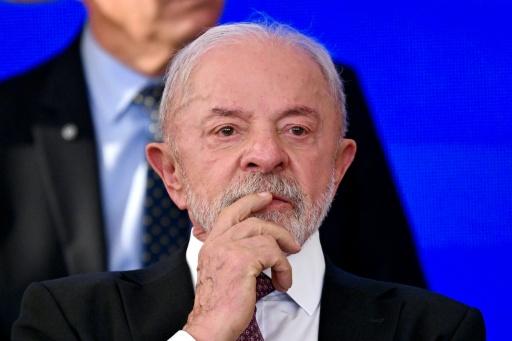 Brazil's President Luiz Inacio Lula da Silva has been hard-hit by the scandal engulfing the Supreme Court which has boosted the anti-establishment vote — Evaristo SA / AFP